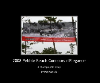 2008 Pebble Beach Concours d'Elegance book cover
