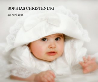 SOPHIAS CHRISTENING book cover