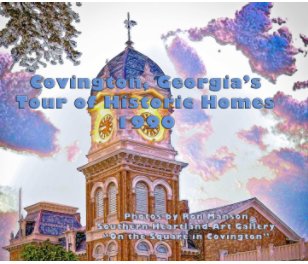 Covington Georgia's Tour of Historic Homes 1990 book cover