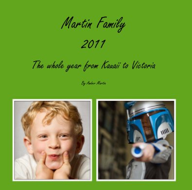 Martin Family 2011 book cover