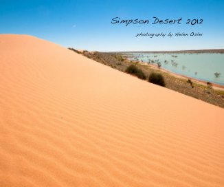 Simpson Desert 2012 book cover