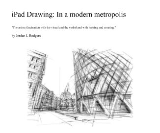 iPad Drawing: In a modern metropolis book cover