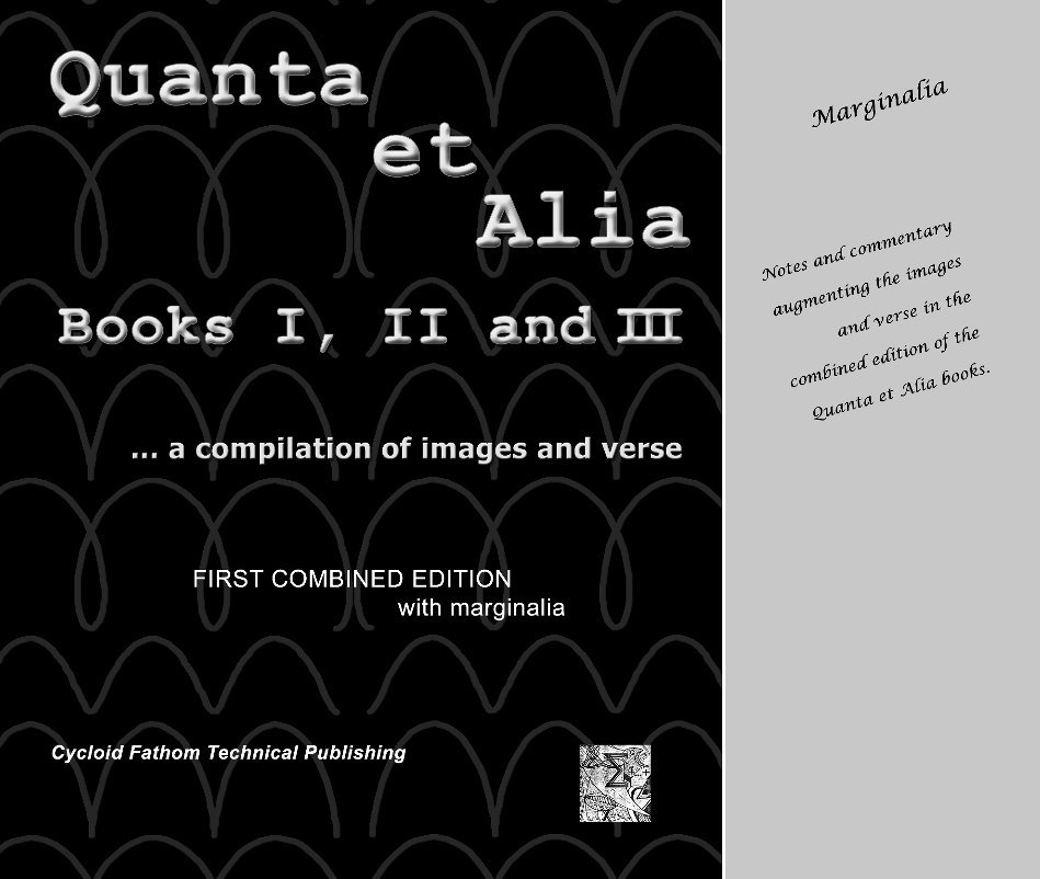 View Quanta et Alia, Books I, II & III with Marginalia by Elton N. Kaufmann, Cycloid Fathom