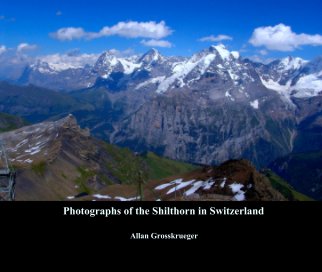 Photographs of the Shilthorn in Switzerland book cover