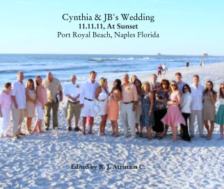 Cynthia & JB's Wedding
11.11.11, At Sunset
Port Royal Beach, Naples Florida book cover