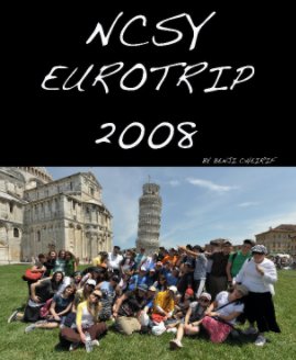 NCSY Eurotrip 2008 book cover