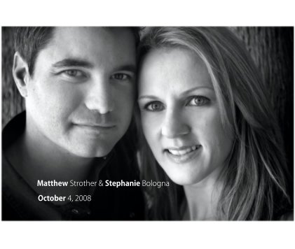 Matthew Strother & Stephanie Bologna October 4, 2008 book cover