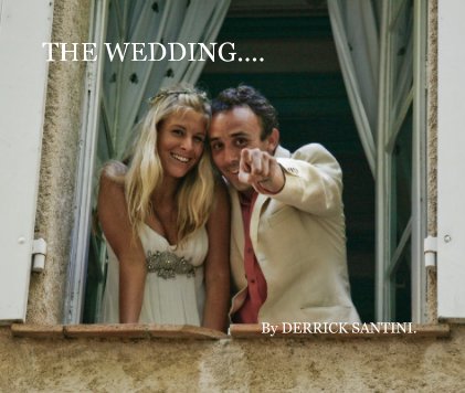 THE WEDDING.... By DERRICK SANTINI. book cover
