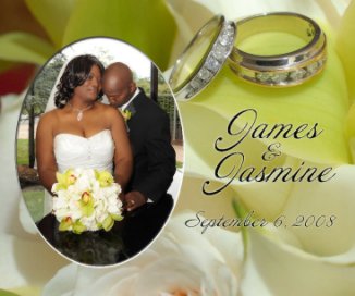 James & Jasmine Joyner, Wedding Proofbook book cover
