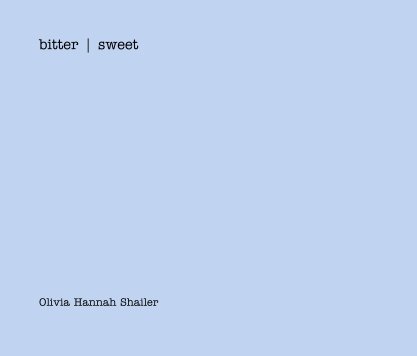 bitter | sweet book cover