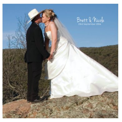 Nic & Brett Wedding Album book cover