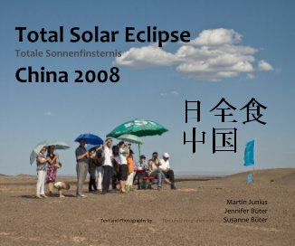 Total Solar Eclipse China 2008 book cover