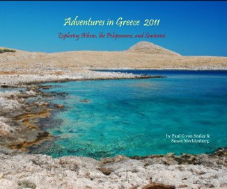 Adventures in Greece 2011 book cover