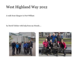 West Highland Way 2012 book cover