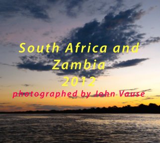 South Africa and Zambia 2012 book cover