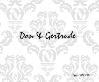 Don and Gertrude's Wedding book cover