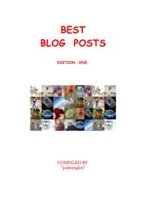 BEST BLOG POSTS EDITION ONE. book cover