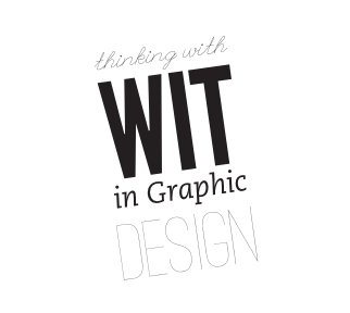 Thinking with Wit in Graphic Design book cover