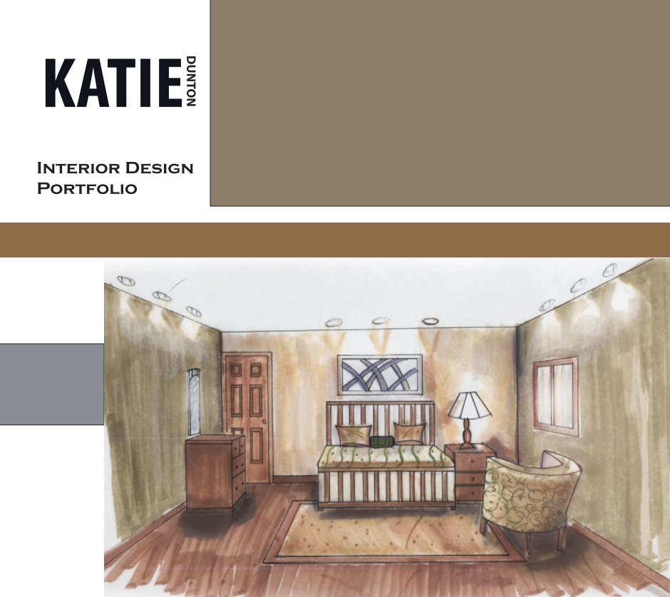Bekijk Interior Design Portfolio op Katie Dunton