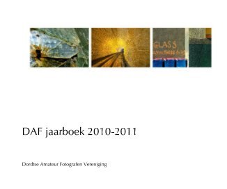 DAF jaarboek 2010-2011 book cover