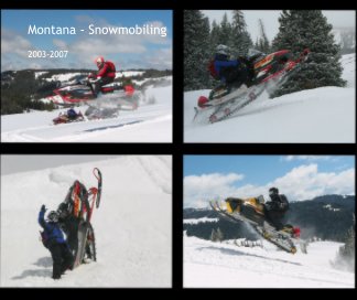 Montana - Snowmobiling book cover