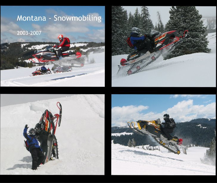 View Montana - Snowmobiling by BrendaLee