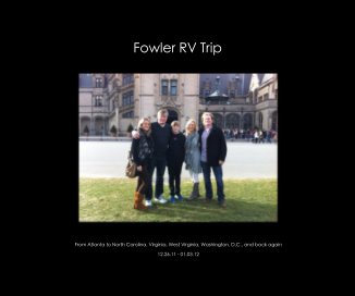 Fowler RV Trip book cover