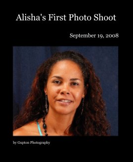 Alisha's First Photo Shoot book cover