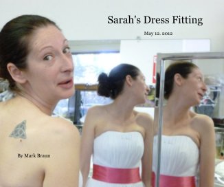 Sarah's Dress Fitting book cover