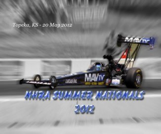2012 NHRA Summer Nationals book cover