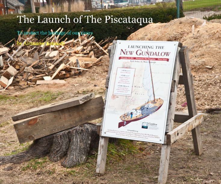 Visualizza The Launch of The Piscataqua di Alexander Kennedy