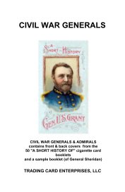 Civil War Generals book cover