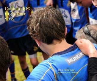 Cobham RFC u13's Tour 2012 book cover
