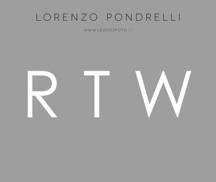 View RTW by Lorenzo Pondrelli