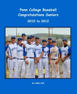 Penn College Baseball Congratulations Seniors book cover