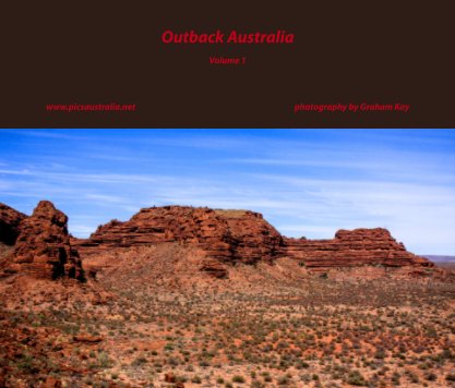 Outback Australia - Premium paper (13" X 11") book cover