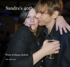 Sandra's 40th book cover