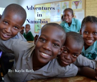 Adventures
                   in 
            Namibia book cover