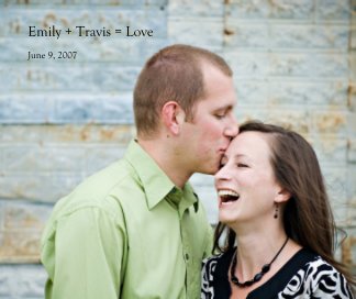 Emily + Travis = Love book cover