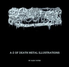 A-Z OF DEATH METAL ILLUSTRATIONS book cover