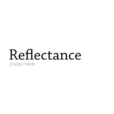 Reflectance book cover