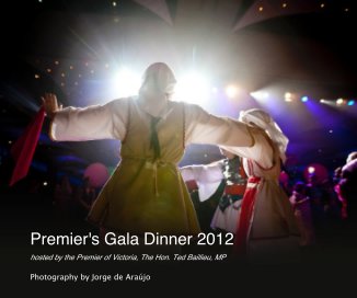 Premier's Gala Dinner 2012 book cover