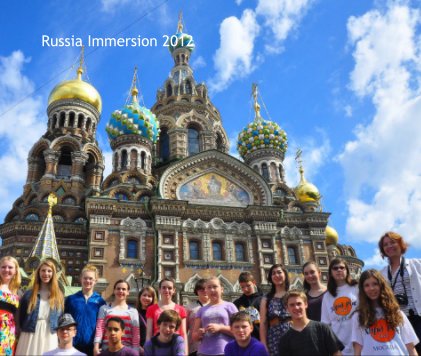 Russia Immersion 2012 book cover