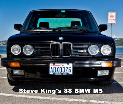Steve King's 88 BMW M5 book cover