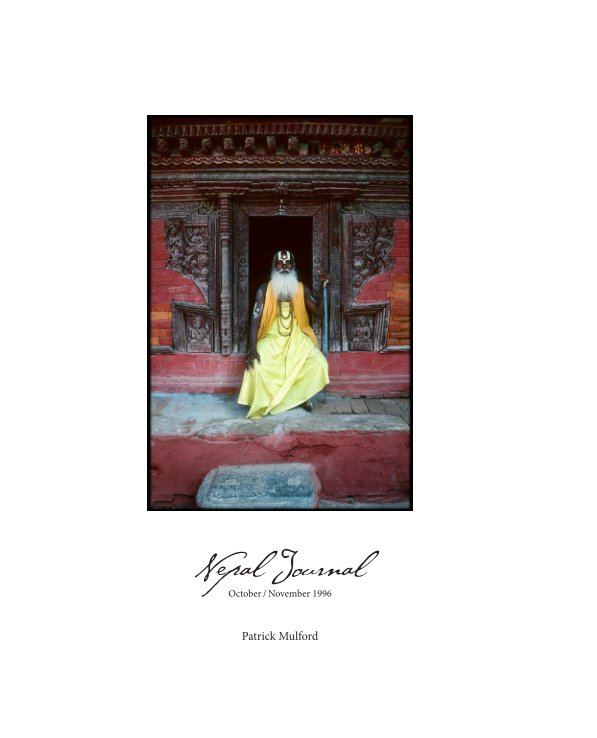 Nepal Journal by Patrick Mulford Blurb Books