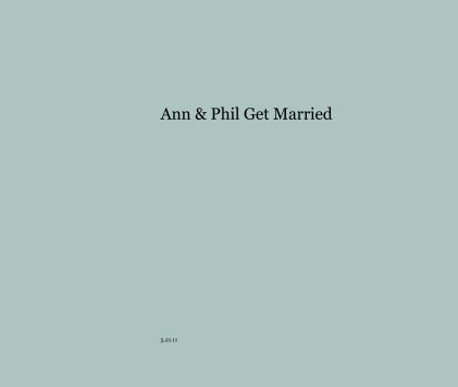 Ann & Phil Get Married book cover
