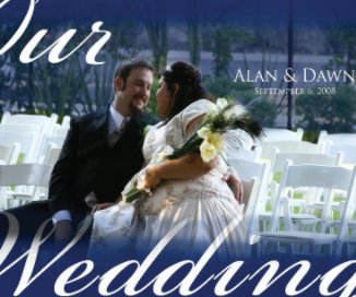 Dawn and Alan's Wedding Book book cover