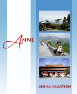 Anne In China book cover