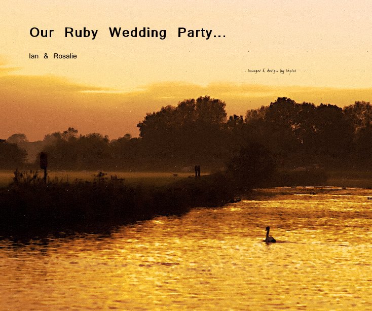 Ver Our Ruby Wedding Party... por images & design by ihpics