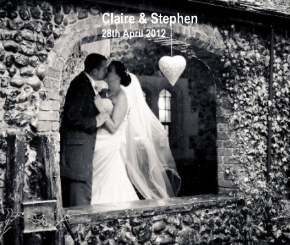 Claire & Stephen 28th April 2012 book cover
